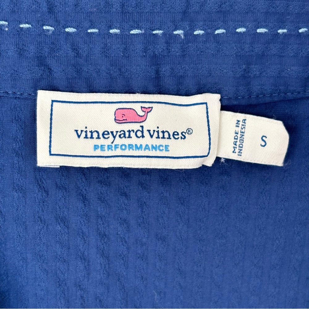 Vineyard Vines Harbor Wrap Navy Blue Dress Women's Size Small - Picture 6 of 15